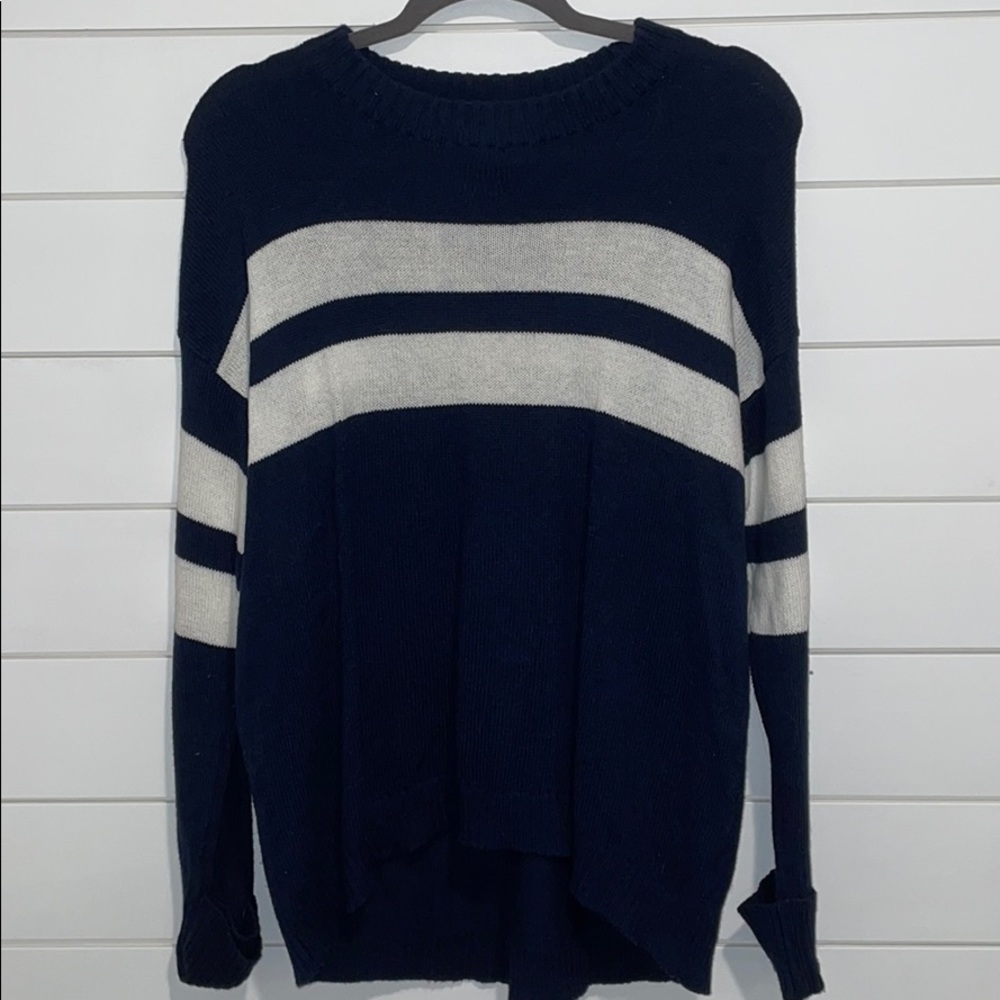 American Eagle Women’s Striped Crew Neck Sweater